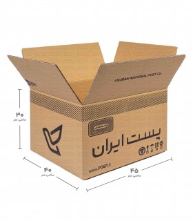 کارتن پست ایران سایز 8 بسته 10 تایی